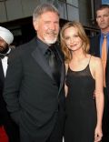 Calista Flockhart and Harrison Ford