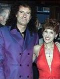 Brian May and Anita Dobson