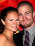 Stephen Amell and Cassandra Jean