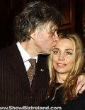Jeanne Marine and Bob Geldof