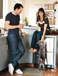 Constance Zimmer and Russ Lamoureux