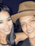 Bruno Mars and Jessica Caban