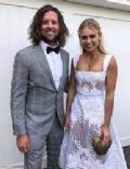Elyse Knowles and Josh Barker