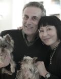 Amy Tan and Lou DeMattei