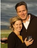 Drew Bledsoe and Maura Healy