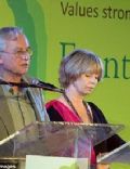 Richard Dawkins and Lalla Ward
