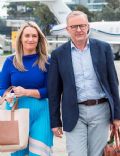 Anthony Albanese and Jodie Haydon