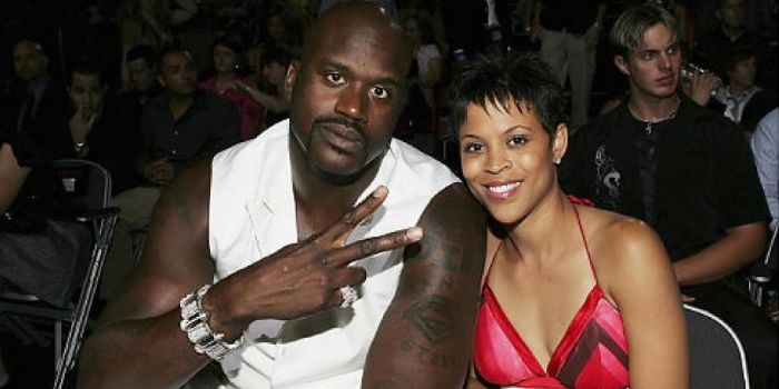 Shaquille O'Neal and Shaunie Nelson