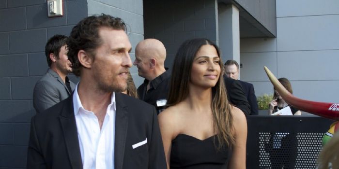 Matthew McConaughey and Camilla Alves