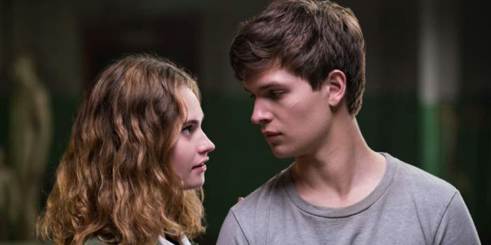 Ansel Elgort and Lily James