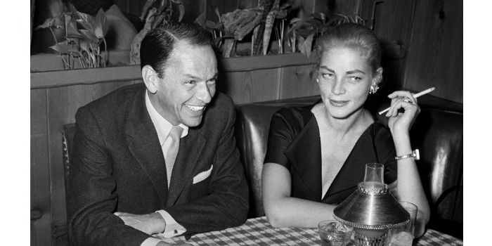 Frank Sinatra and Lauren Bacall