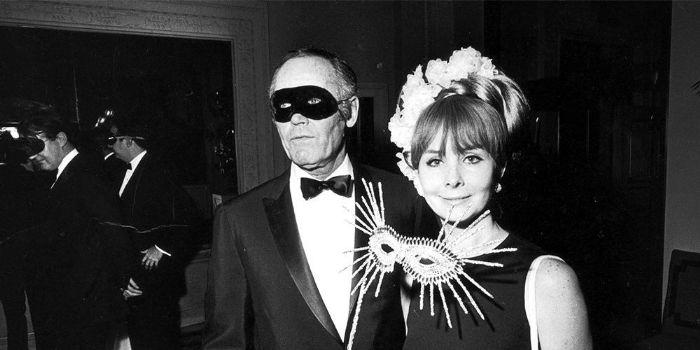 Henry Fonda and Shirley Fonda