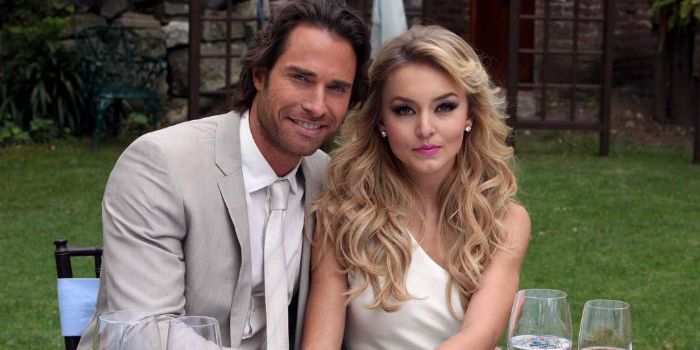 Angelique Boyer and Sebastián Rulli