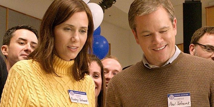 Matt Damon and Kristen Wiig