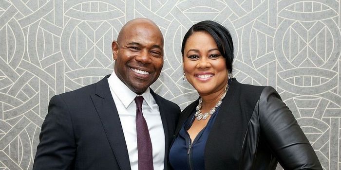 Lela Rochon and Antoine Fuqua