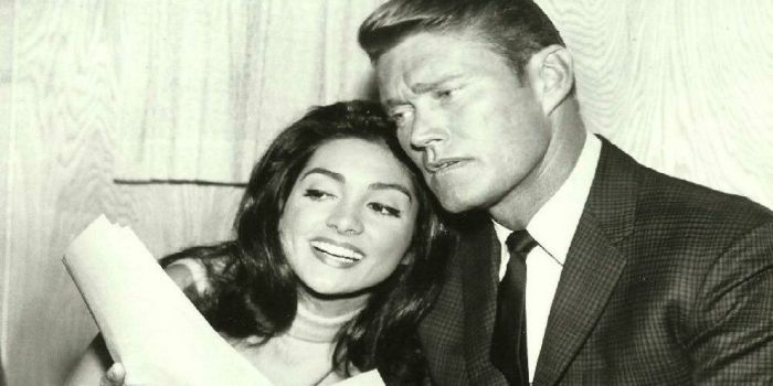 Chuck Connors and Kamala Devi (actor)