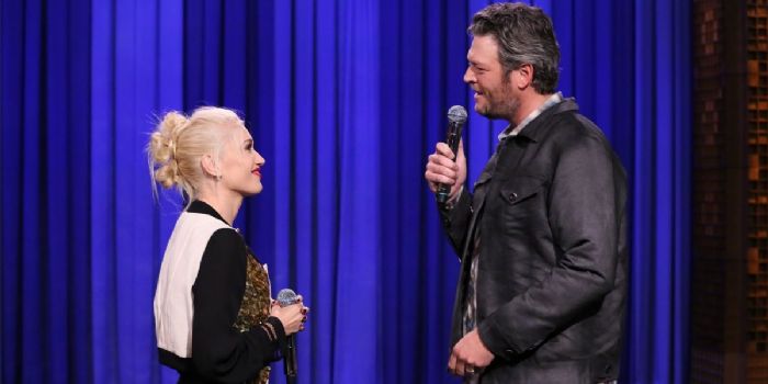 Gwen Stefani and Blake Shelton