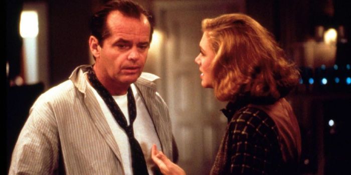 Jack Nicholson and Kathleen Turner