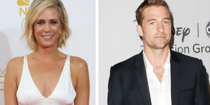 Kristen Wiig and Scott Speedman