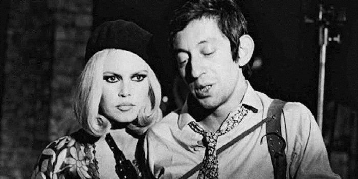 Brigitte Bardot and Serge Gainsbourg