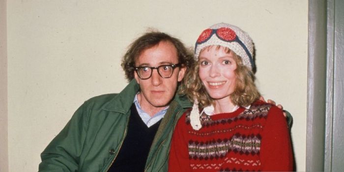 Mia Farrow and Woody Allen
