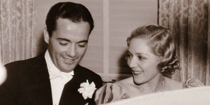 Charles Buddy Rogers and Mary Pickford