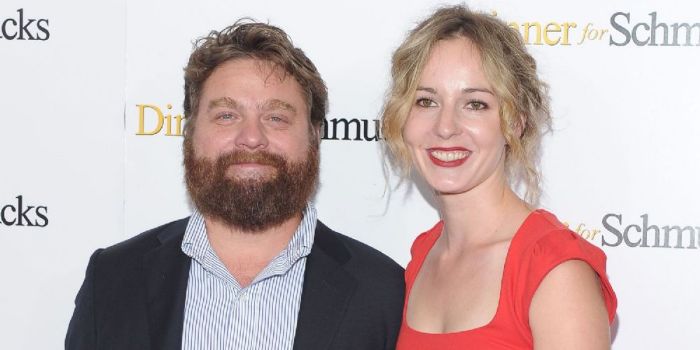 Zach Galifianakis and Quinn Lundberg