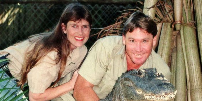 Steve Irwin and Terri Irwin