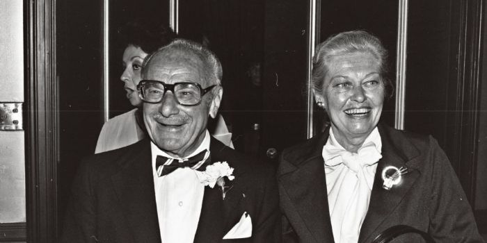 Virginia Christine and Fritz Feld