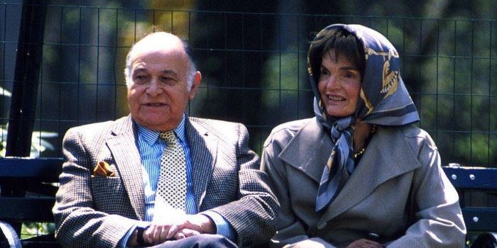 Jacqueline Kennedy Onassis and Maurice Tempelsman