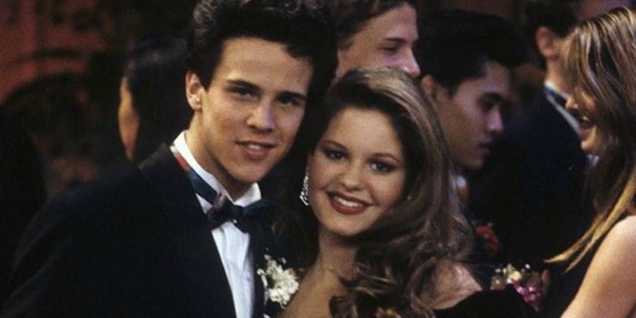Candace Cameron and Scott Weinger