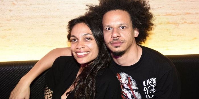 Eric André and Rosario Dawson