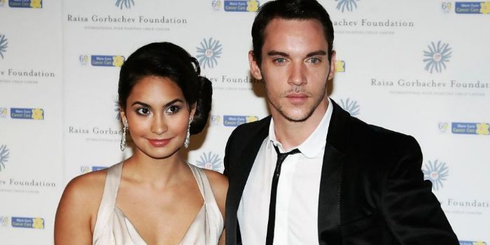 Jonathan Rhys-Meyers and Reena Hammer