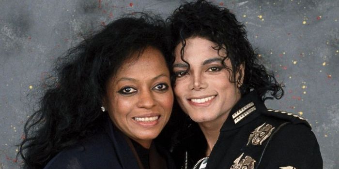 Diana Ross and Michael Jackson
