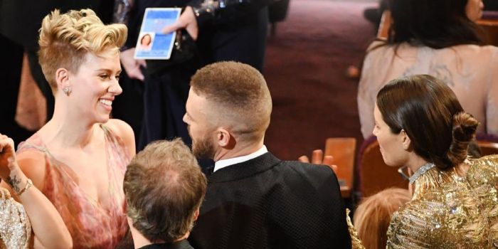 Scarlett Johansson and Justin Timberlake
