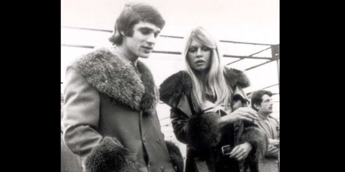 François Cévert and Brigitte Bardot
