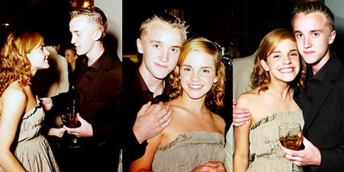 Emma Watson and Tom Felton