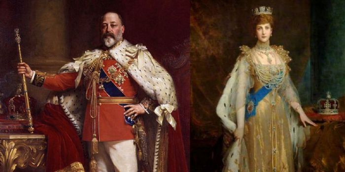 King Edward VII and Queen Alexandra