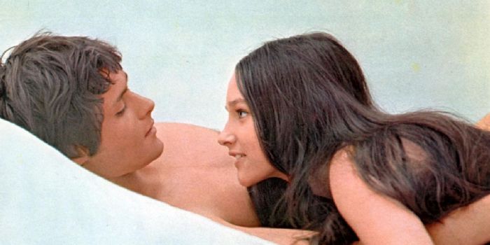 Olivia Hussey and Leonard Whiting