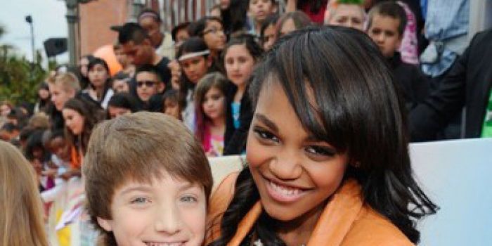 China Anne McClain and Jake Short