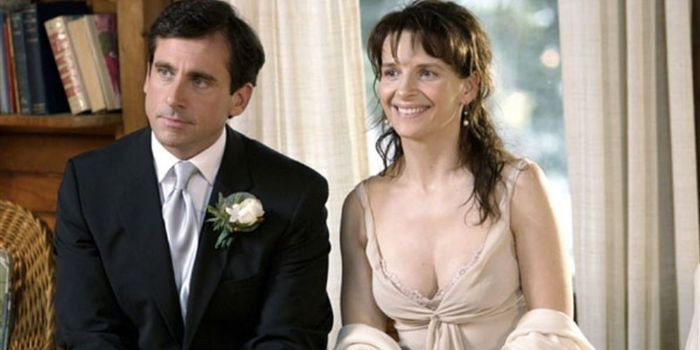 Juliette Binoche and Steve Carell