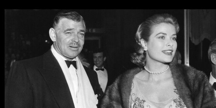 Grace Kelly and Clark Gable