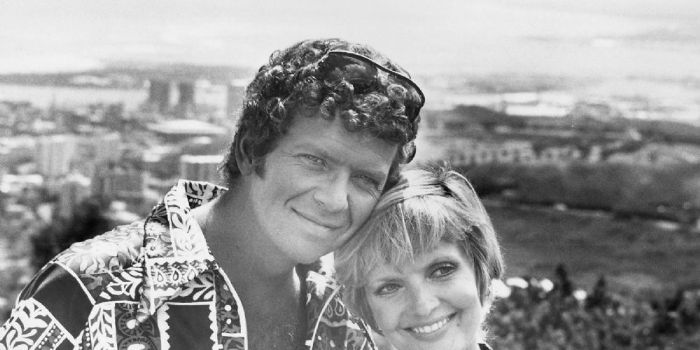 Robert Reed and Florence Henderson