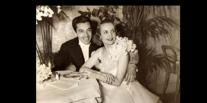 Carole Lombard and Cesar Romero