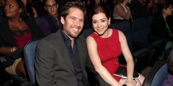 Alexis Denisof and Alyson Hannigan