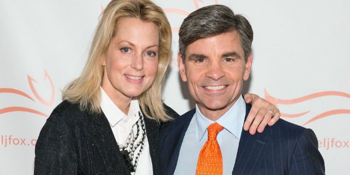 George Stephanopoulos and Alexandra Wentworth