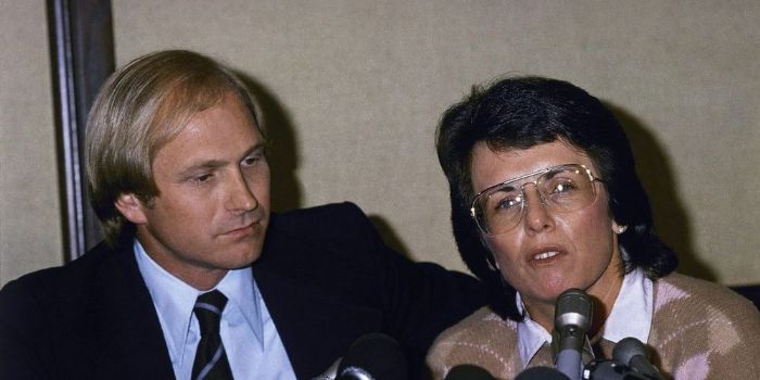 Billie Jean King and Larry King