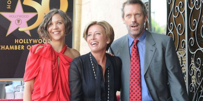 Emma Thompson and Hugh Laurie