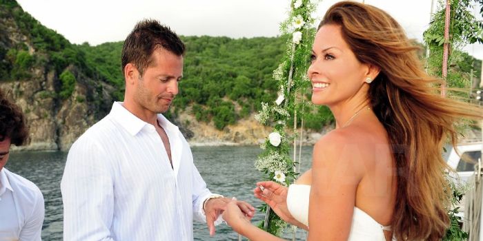 Brooke Burke and David Charvet