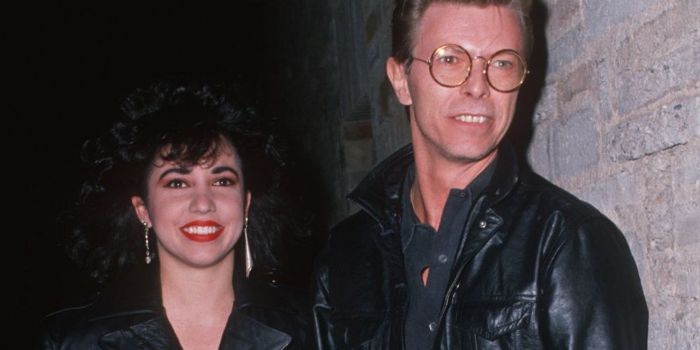David Bowie and Melissa Hurley